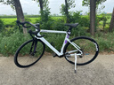 佳沃JAVA魚(yú)雷6TOP電變桶軸公路車(chē)SILURO6油碟24速7120成人騎行自行車(chē) 白紫 L 52[身高177-183] 【禧瑪諾R7120】-24速 曬單實(shí)拍圖