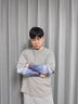 七色紡防曬袖套夏季男士戶(hù)外冰絲透氣防曬冰袖戶(hù)外騎行開(kāi)車(chē)防曬護臂袖 冰川時(shí)代 曬單實(shí)拍圖