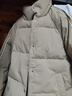 森馬（Semir）森馬羽絨服女短款立領(lǐng)撞色三防保暖通勤外套24冬新款109724113012 曬單實(shí)拍圖