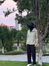 Foss Phil黑色機能風(fēng)褲男春秋季休閑直筒高級感防風(fēng)軟殼沖鋒褲2028黑色2XL 曬單實(shí)拍圖