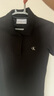 Calvin KleinJeans夏季女士休閑字母印花ck通勤純色修身短袖T恤POLO衫J223493 曬單實拍圖