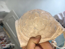 夏.娃.之.秀聚攏型內(nèi)衣小胸中薄杯法式小胸顯大透氣硅膠奶罩蕾絲深V文胸 膚色 80A /36A 曬單實(shí)拍圖