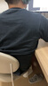 拇指白小T二代白色短袖T恤男女春夏三防純棉白小丅打底衫上衣 白色男款 L 曬單實拍圖
