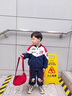 G.DUCKKIDS小黃鴨聯(lián)名奧特曼衣服男童套裝春秋季機(jī)車服兒童運(yùn)動(dòng)服男孩子外套 藏青色 110 尺碼4~5歲【100-110cm】cm 曬單實(shí)拍圖
