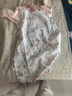 科巢寶寶睡衣新款男童女童兒童連體純棉嬰兒睡袋夏季睡帶睡袍防踢被 7分袖【夏季涼感純棉】萌兔派對 100碼【適用身高95-105cm】2-3歲 曬單實(shí)拍圖