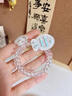 可愛小魚電話線發(fā)圈女扎發(fā)頭繩2025年新款甜美高彈力橡皮筋頭飾夏 粉色小魚 曬單實(shí)拍圖