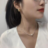 伊燦水滴金屬耳環(huán)女復古小眾設計感耳圈氣質(zhì)洋氣耳飾2025新款爆款耳釘 水滴金屬耳環(huán)大號 曬單實(shí)拍圖