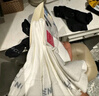 adidas三雙裝舒適襪子男女阿迪達斯官方   白色/灰   L 曬單實(shí)拍圖