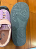 小藍羊秋季男女童運動(dòng)鞋網(wǎng)面透氣跑步鞋防滑登山鞋 暮山紫 32碼  曬單實(shí)拍圖