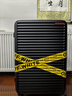 新秀麗（Samsonite）拉桿箱大容量行李箱男女旅行箱 萬(wàn)向輪登機(jī)箱時(shí)尚抗壓 密碼箱 HG0 HG0-黑墨色 28英寸 【需托運(yùn) 適合家庭旅行】 曬單實(shí)拍圖