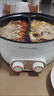 榮事達電火鍋家用鴛鴦鍋一體成型大容量不粘鍋宿舍電煮鍋小電鍋多功能料理鍋涮鍋烤肉5-8人2025新款正品 6.5L 清湯鍋（適用3-6人） 曬單實(shí)拍圖