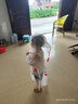 牧萌兒童雨衣男童女童全身防水雨披幼兒園寶寶小學(xué)生斗篷式可愛雨具 粉色【萌萌草莓兔】 M（建議105-115cm） 曬單實拍圖