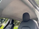 SMVP適用特斯拉model3y冰晶麂皮絨靜電遮陽簾天窗防曬隔熱丫配件車頂 2025+真遮陽 modelY【頂配/貼合】 曬單實拍圖