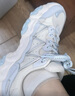 斐樂（FILA）官方貓爪6代女鞋復(fù)古運動鞋2025夏季新款舒適厚底鞋休閑鞋 雪白/太空銀-SS 37.5 曬單實拍圖