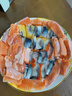 粵海灣 希鯪魚籽刺身 日料壽司 西鯪魚籽海鮮水產生鮮魚類 希鯪魚籽4條【紅黃各2條】520g 北京武漢深圳三倉順豐發(fā)貨 曬單實拍圖