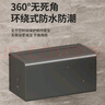 摩尚太空鋁廁所卷紙架手紙盒抽紙盒衛生間免打孔壁掛紙巾盒 灰色-加長(cháng)款 曬單實(shí)拍圖