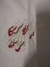 瀾巢軒刺繡麒麟夏季潮牌潮流中國風短袖T恤男寬松百搭半袖國潮體恤上衣 白色 【優(yōu)質(zhì)棉料】 XL 【建議145-170斤】 曬單實拍圖