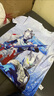 ULTRAMAN奧特曼兒童短袖短褲套裝夏季薄款速干衣男T恤AHM96155藍(lán)色 120 曬單實(shí)拍圖