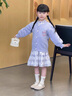G.DUCKKIDS小黃鴨女童連衣裙秋裝2025新款洋氣兒童庫(kù)洛米衣服女孩春秋季裙子 裙子 120 建議5~6歲【110-120cm】cm 曬單實(shí)拍圖