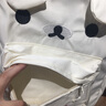 輕松熊高顏值雙肩包日系可愛(ài)帆布棕色刺繡熊百搭學(xué)生軟妹超萌書(shū)包 白色 曬單實(shí)拍圖