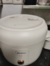 美的（Midea）電飯煲家用2L小型1-2人宿舍一人食小米粥煲湯蒸飯上蒸下煮一鍵煮飯智能保溫迷你高顏值電飯鍋JA202 曬單實(shí)拍圖