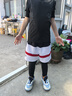 安德瑪（Under Armour）兒童套裝童裝背心短褲夏季男童套裝中大童背心t短褲21211955 黑色-偏小一碼 130 曬單實拍圖