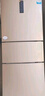 統(tǒng)帥（Leader）海爾218升三開門三溫區(qū)租房家用小型中門軟冷凍超薄節(jié)能小冰箱BCD-218LLC3E0C9 曬單實(shí)拍圖