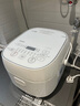 東芝（TOSHIBA）白珍珠發(fā)芽米電飯煲3L 3-4人IH立體大火力 2mm備長(zhǎng)炭?jī)?nèi)膽 家用智能電飯煲 RC-10HUC(W) 曬單實(shí)拍圖