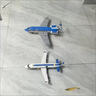 嫵紀(jì)兼容樂高機場火箭飛機大型客機積木拼裝城市系列模型積木玩具 大型藍色飛機+航站樓 配六人仔 曬單實拍圖