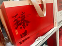 宣彩紅茶包裝盒空禮盒中國風金駿眉禮盒裝空盒大紅袍茶葉空包裝通用 臻品2合1（圓罐）紅色 曬單實拍圖