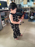 G.DUCKKIDS小黃鴨女童吊帶套裝兒童夏裝新款女寶寶t恤褲子兩件套小女孩衣服 綠色翅膀吊帶裙套裝 90 尺碼1~2歲【 80-90cm】 曬單實(shí)拍圖