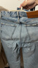 moussy【熱銷爆款】褲王新款直筒水洗毛邊牛仔褲010GAS11-5440 藍色 S 曬單實拍圖