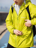 mont·bell 雨行者沖鋒衣男款戶外輕便防風防水保暖單層硬殼上衣 1128661 FRGN鮮綠色 L 曬單實拍圖