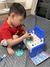 凡華兒童3到6歲玩具女孩早教5維修寶寶工具箱擰螺絲拆組拼裝修理男孩8 【藍(lán)】河馬工具臺(tái)82PC+電鉆 曬單實(shí)拍圖