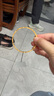 金至尊黃金手鐲碎碎冰999足金手鐲金鐲子七夕禮物計價 58mm-26.55克 曬單實拍圖