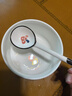 茨格曼陶瓷勺子喝湯調羹日式吃飯勺長(cháng)柄卡通甜品勺高顏值長(cháng)柄勺2個(gè)裝 曬單實(shí)拍圖