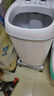 小鴨牌4.5公斤半全自動(dòng)波輪迷你洗衣機(jī) 小型母嬰兒童寶寶家用半自動(dòng)單桶大家電 洗內(nèi)衣襪子機(jī) 4.5kg藍(lán)光款【+瀝水籃】 曬單實(shí)拍圖