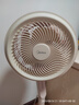 美的（Midea）【語(yǔ)音智控】空氣循環(huán)扇/國家補貼/家用電風(fēng)扇/遙控落地扇/輕音柔風(fēng)立式定時(shí)/桌面小風(fēng)扇 FGA24THR 曬單實(shí)拍圖