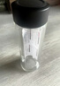 WCZ德國鋼化杯防摔打不碎摔不爛的鋼化玻璃杯防爆耐高溫泡茶杯子茶水 顯溫短網(wǎng)鋼本色雙層防 450ml 曬單實拍圖