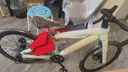 小探險(xiǎn)家瓜車礫石公路車自行車公路入門(mén)級(jí)公路自行車公路車彎把自行車山地 飛影580藍(lán)綠綺境9速|(zhì)彎把+公路胎 24寸【適用身高150-170cm】 曬單實(shí)拍圖