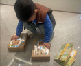 智慧寶盒【有房有車組合】小小建筑師榫卯益智積木拼裝玩具一玩百變兒童禮 爆款組合-（圓夢屋+小車版）-可 曬單實拍圖