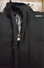 卡賓男裝 90白鴨絨連帽羽絨服秋冬新款寬松外套舒適保暖街頭H 煤黑色01 2XL /185/54 曬單實拍圖