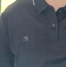 FILA 領(lǐng)航POLO|斐樂官方男裝針織短袖POLO衫2025夏季新款商務(wù)休閑上衣 傳奇藍(lán)-NV XL 180/100A/XL 曬單實(shí)拍圖