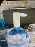 雙槍抽水器桶裝水飲水機靜音礦泉水電動抽水泵折疊自動上水器 白灰色 曬單實拍圖
