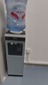 夏新（Amoi）飲水機(jī)家用立式辦公室桶裝水制冷制熱冷熱型客廳小型臺式快速加熱燒水器冷熱兩用上置式落地飲水器 黑銀雙門推杯取水 冷熱型 曬單實(shí)拍圖