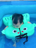 貝恩拉嬰兒游泳圈 0-5歲 兒童游泳圈 嬰兒泳圈腋下防側翻寶寶洗澡玩具 小金魚薄荷綠【3個月-5歲】 曬單實拍圖