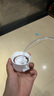 WOIBABY適配貝親直飲吸管奶瓶配件學(xué)飲吸管水杯蓋寬口徑手柄三代通用 白色（12個(gè)月+）吸管彈力杯蓋+手提繩 曬單實(shí)拍圖