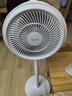 美的（Midea）【暴風(fēng)循環(huán)】空氣循環(huán)扇大風(fēng)量搖頭電風(fēng)扇家用臺式落地扇輕音臥室節(jié)能小風(fēng)扇柔風(fēng)輕羽扇 FGA24TQ 曬單實(shí)拍圖