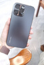 圖摩斯蘋果16promax手機殼磨砂玻璃iphone16/pro保護套電鍍鏡頭全包16plus防摔男女簡約高級感后外殼 【石墨色】電鍍磨砂玻璃 iPhone16promax 曬單實拍圖