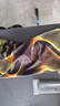 李寧（LI-NING）騎行圍脖防曬面罩護(hù)臉護(hù)頸遮陽脖套戶外運(yùn)動(dòng)防紫外線多功能面巾 654黑橙色【防紫外線UPF50+】 均碼 曬單實(shí)拍圖